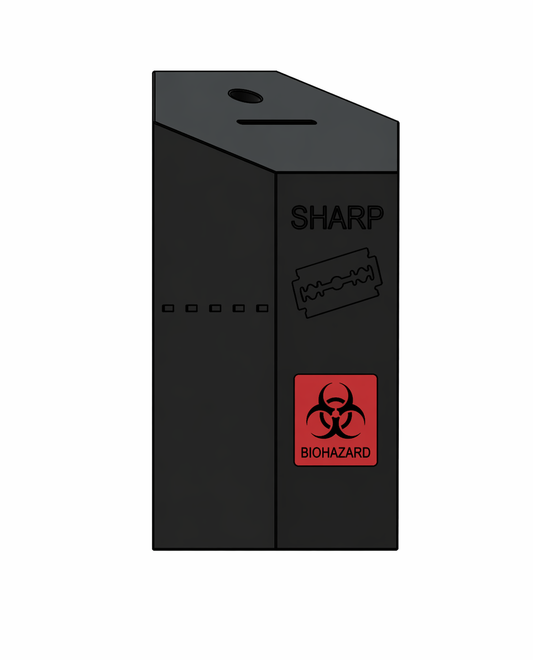 Hexpod SafeSharp Disposal Container