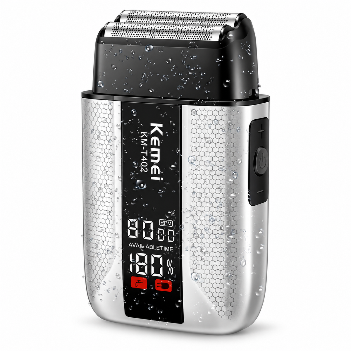 Kemei KM-T402 UV Shaver Insert USBC